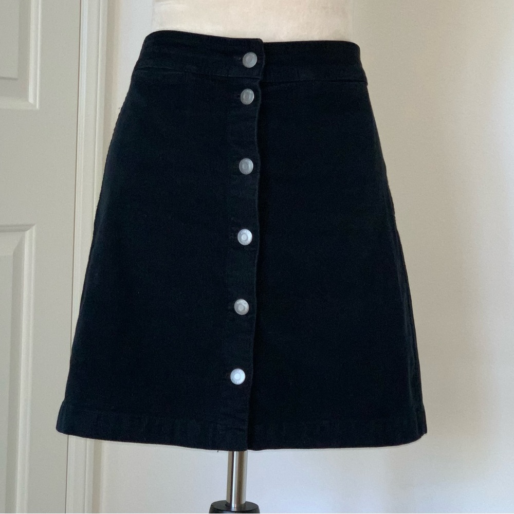 J. Crew corduroy a-line mini skirt size 2